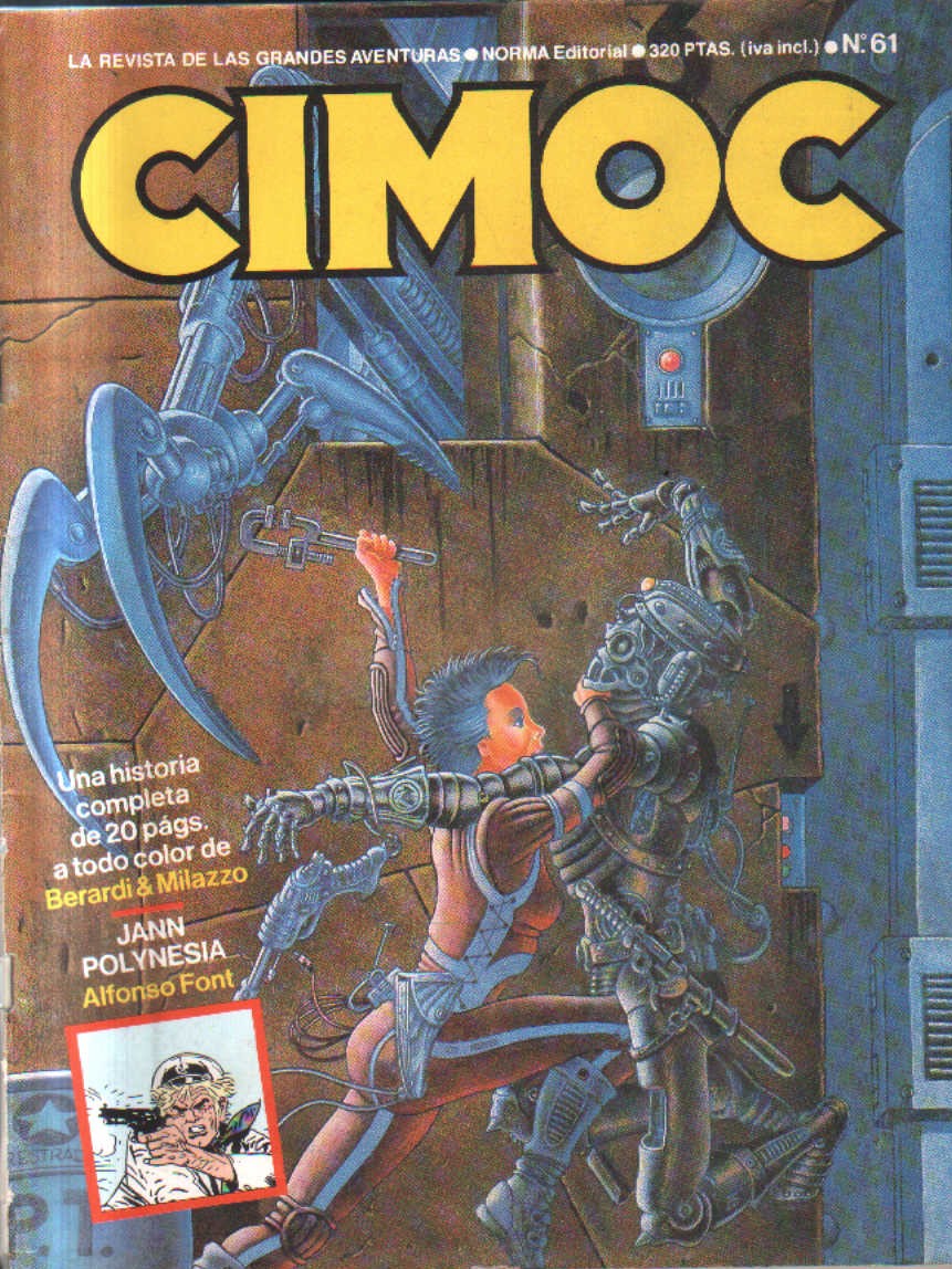 LAS REVISTA DE LAS GRANDES AVENTURAS. CIMOC. Nº 61.