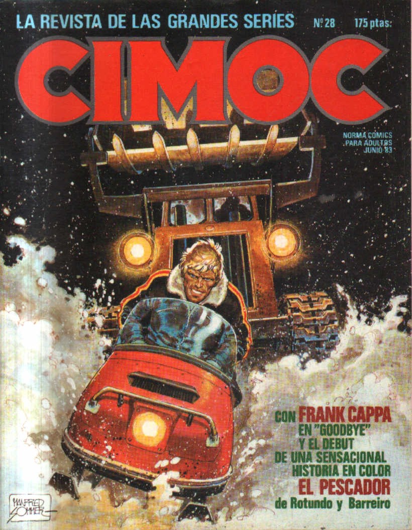 LA REVISTA DE LAS GRANDES SERIES. CIMOC. N º 28. EL PESCADOR.