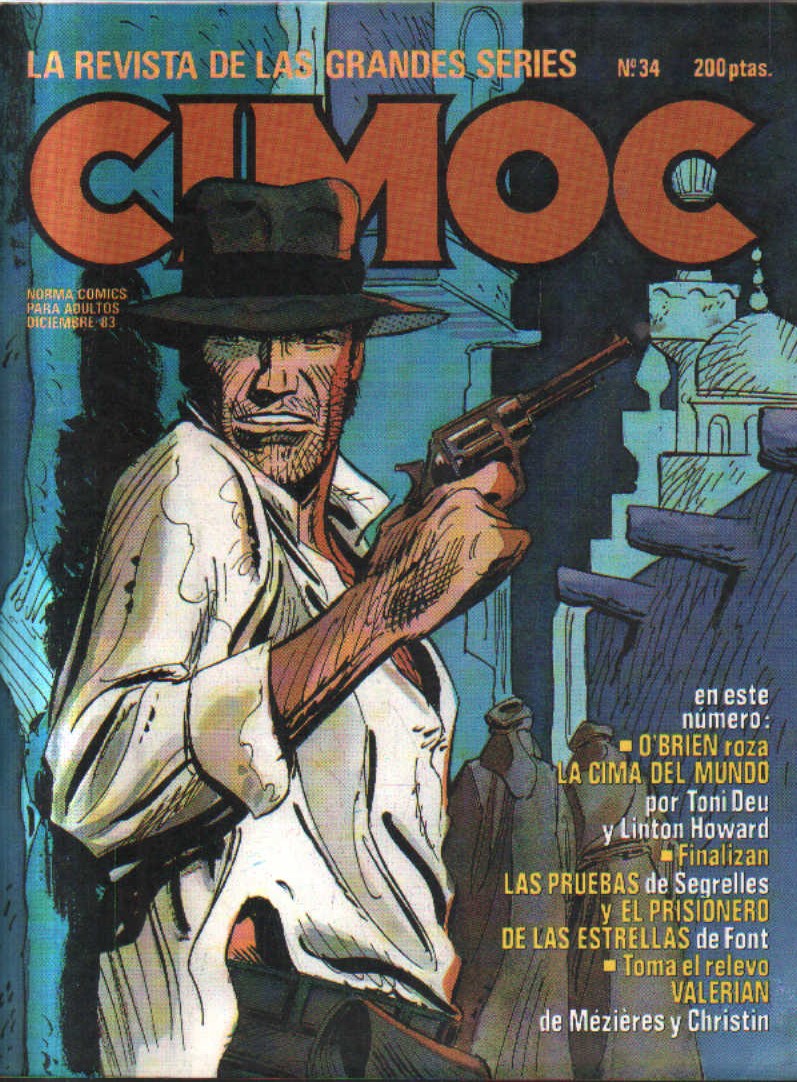 LA REVISTA DE LAS GRANDES SERIES. CIMOC. N º 34.