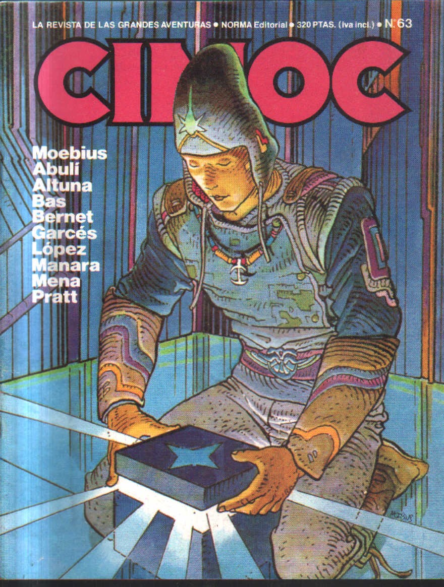 LA REVISTA DE LAS GRANDES AVENTURAS. CIMOC. N º 63 .NORMA  EDITORIAL.