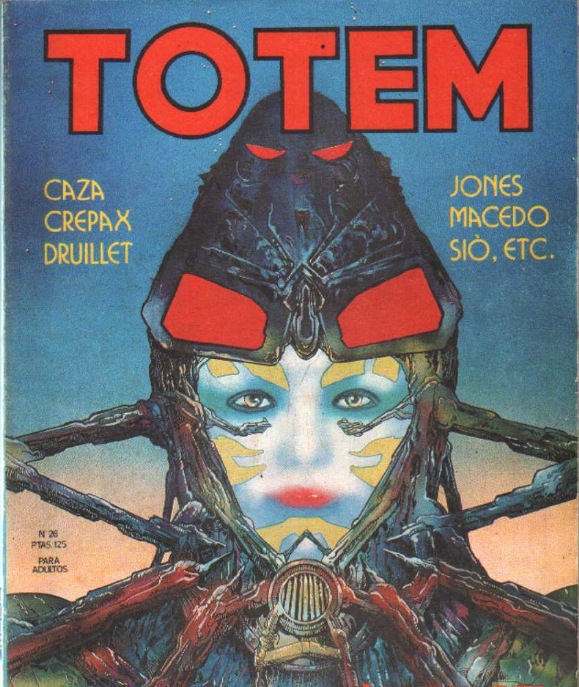 TOTEM. CAZA, CREPAX, DRUILLET, JONES, MACEDO, SIÓ, ETC. Nº 26
