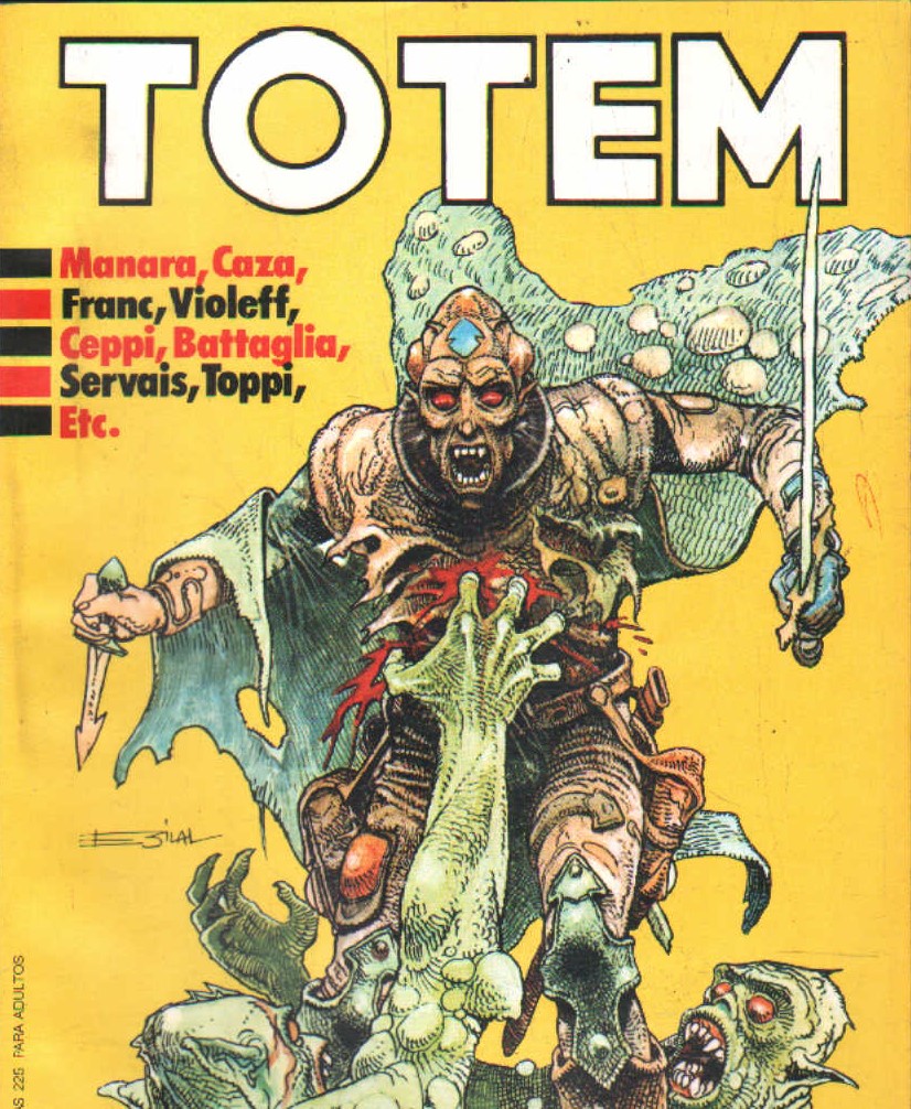 TOTEM. MANARA, CAZA, FRANC, VIOLEFF, CEPPI, BATTAGLIA, SERVAIS, TOPPI, ETC. Nº 48