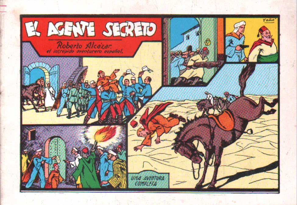 ROBERTO ALCÁZAR, EL INTREPIDO AVENTURERO ESPAÑOL: EL AGENTE SECRETO. NUM.9