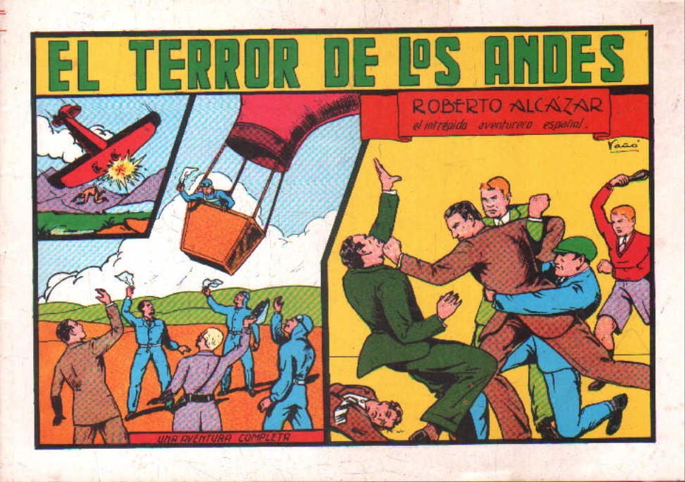 ROBERTO ALCÁZAR, EL INTREPIDO AVENTURERO ESPAÑOL: EL TERROR DE LOS ANDES. NUM.20