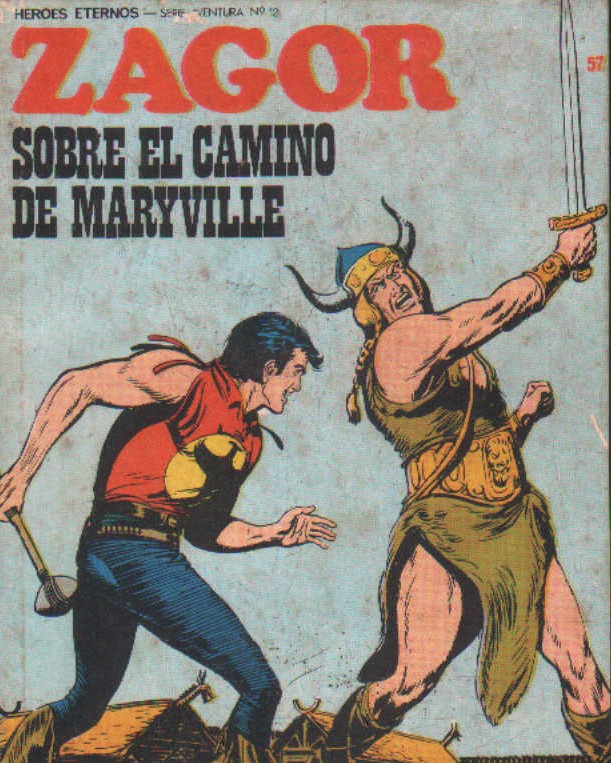 ZAGOR, SOBRE EL CAMINO DE MARYVILLE. SERIE VENTURA  Nº 12