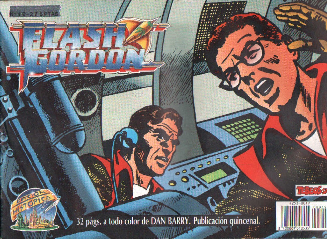 FLASH GORDON Nº. 19 - EDICION HISTORICA (REEDICION 1988, EDICIONES B)