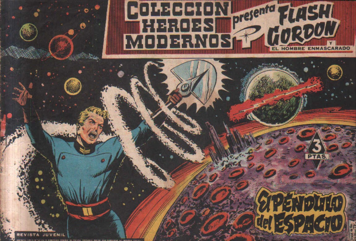 FLASH GORDON Nº 17: EL PENDULO DEL ESPACIO. COLECCIÓN HEROES MODERNOS