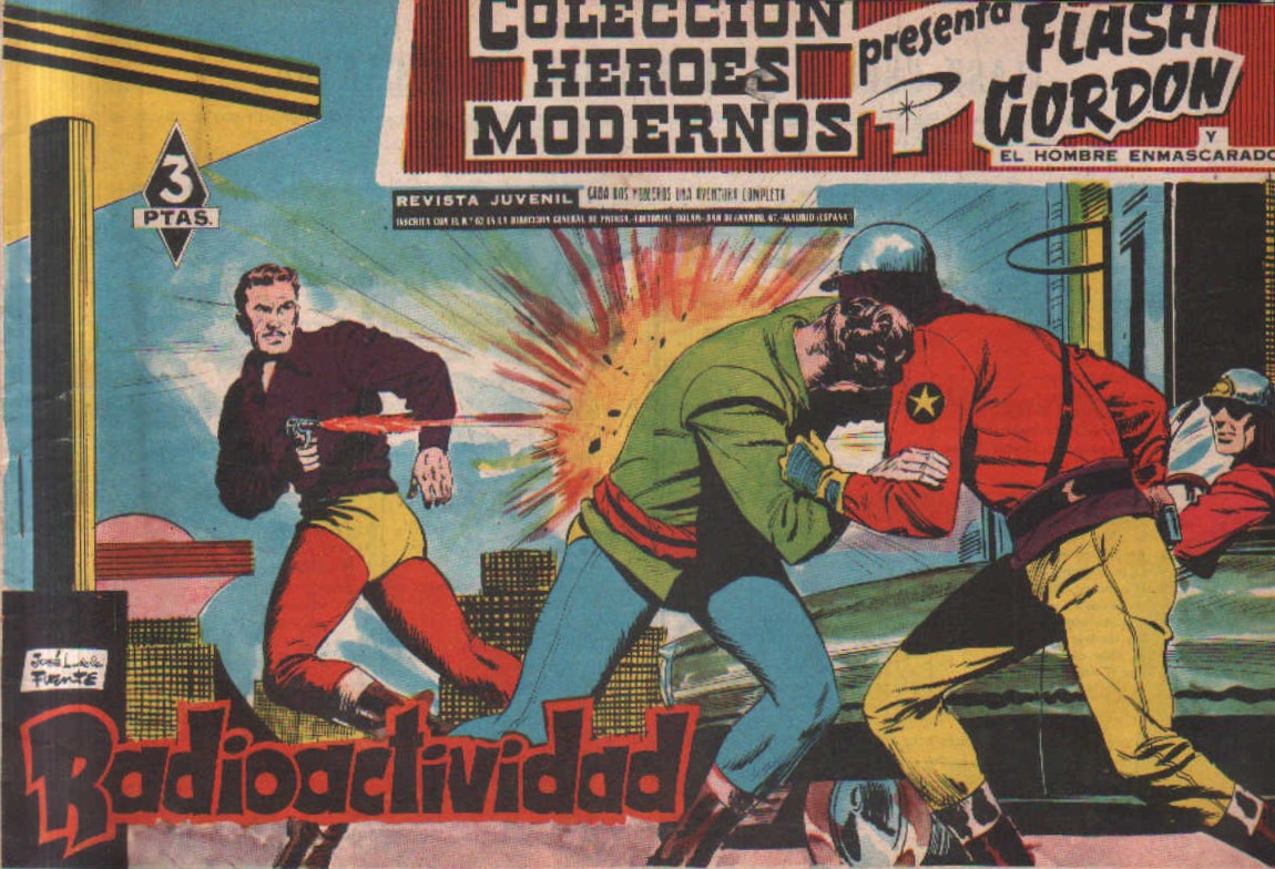 FLASH GORDON Nº 34: RADIOACTIVIDAD. COLECCIÓN HEROES MODERNOS