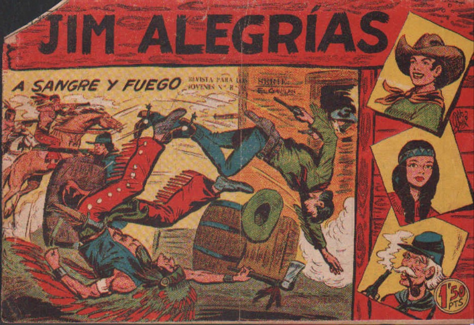 JIM ALEGRIAS Nº. 26: A FUEGO Y SANGRE