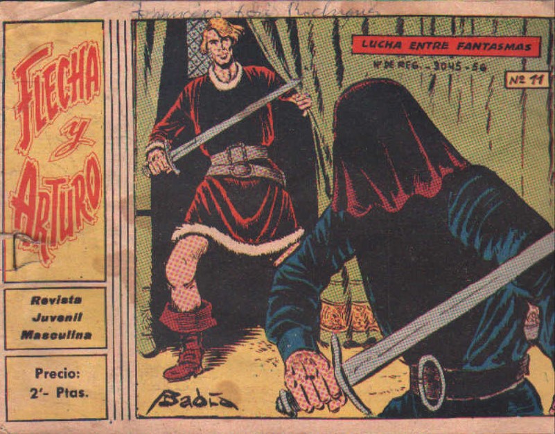 FLECHA Y ARTURO NUM. 11: LUCHA ENTRE FANTASMAS