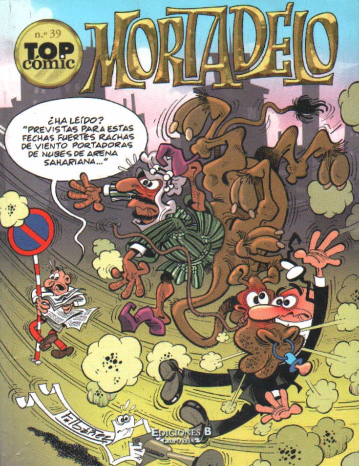 MORTADELO. TOP CÓMIC NÚMERO 39