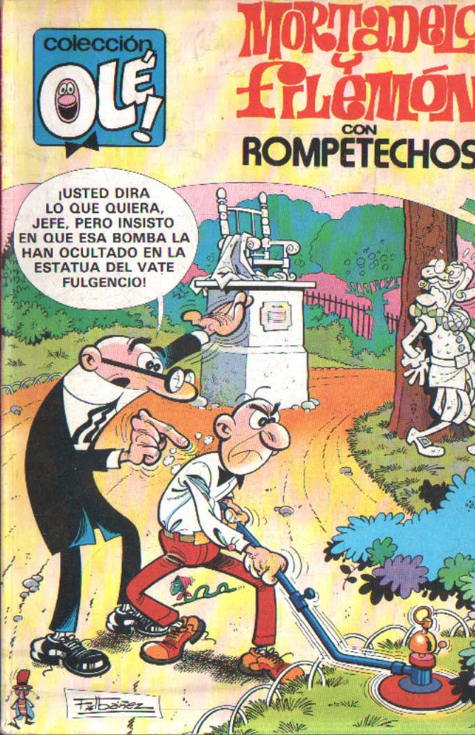 MORTADELO Y FILEMON CON ROMPETECHOS. COLECCIÓN OLE.