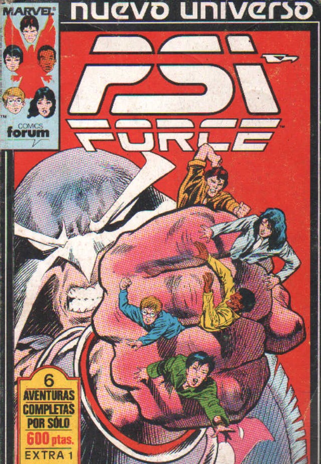 NUEVO UNIVERSO. PSI FORCE. TOMO I: NUMEROS DEL 1 AL 6