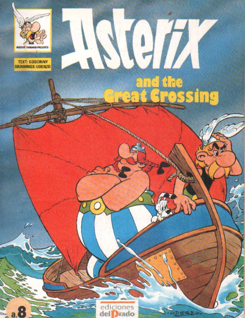 ASTERIX AND THE GREAT CROSSING. NÚM a.8
