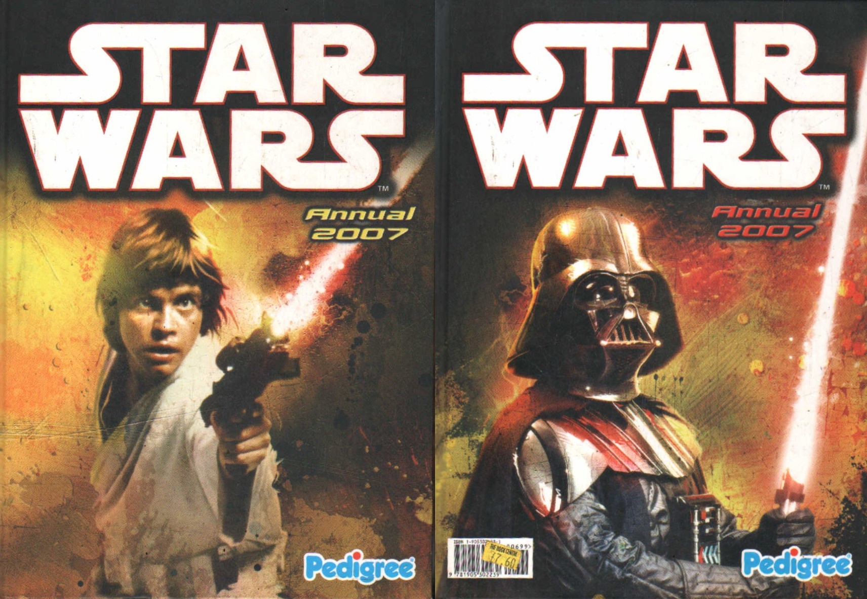STAR WARS. ANNUAL 2007. JEDI Y SITH (2 CUBIERTAS)