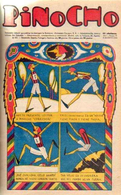 PINOCHO. SEMINARIO INFANTIL. AÑO 1925. 16 NÚMEROS. AGOSTO-NOVIEMBRE