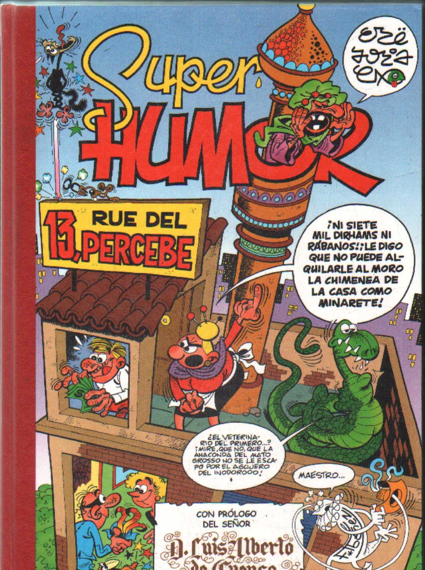 SUPERHUMOR: MORTADELO Y FILEMON. 13, RUE DEL PERCEBE. NÚM. 35