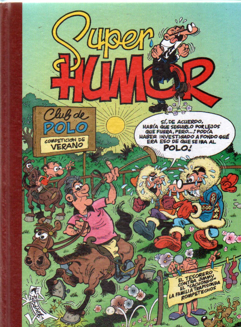 SUPERHUMOR: MORTADELO Y FILEMON. CLUB DE POLO, COMPETICIÓN DE VERANO. NÚM. 60