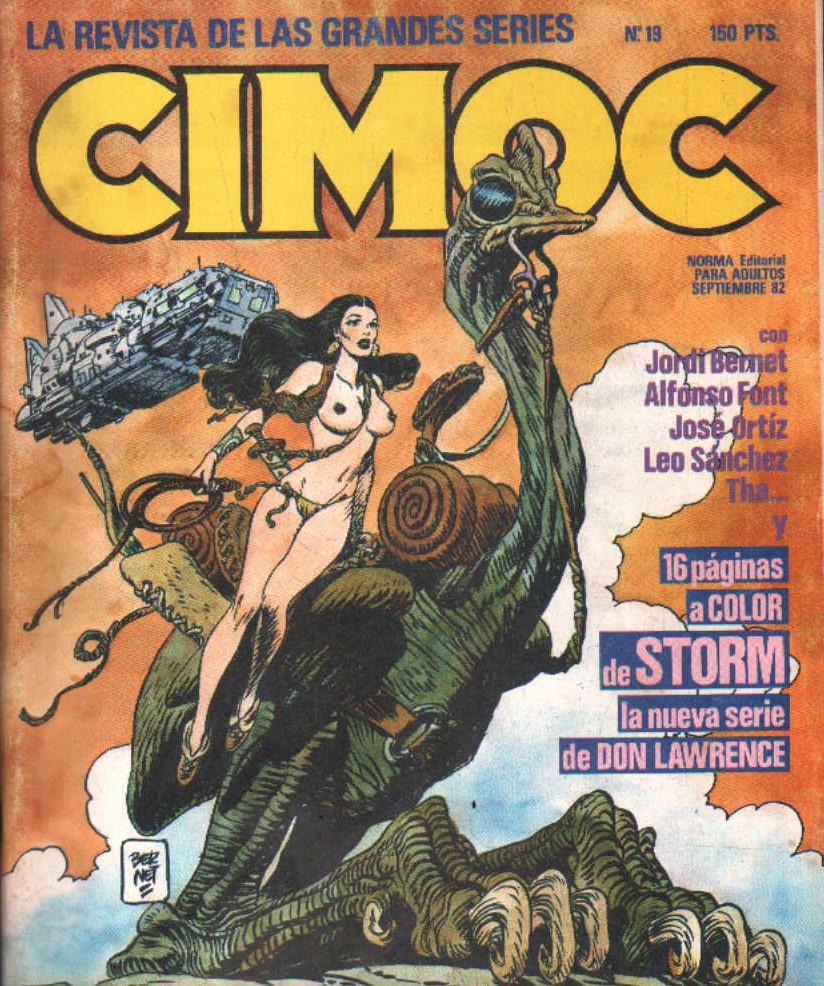 LA REVISTA DE LAS GRANDES AVENTURAS CIMOC Nº. 19