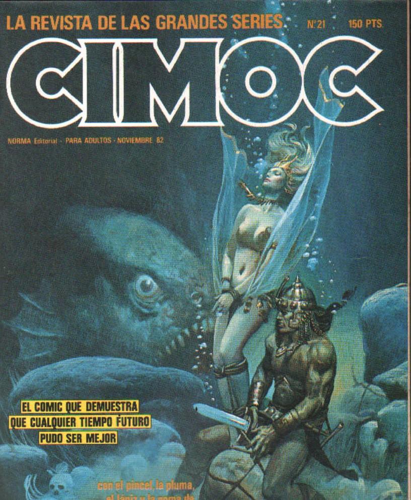 LA REVISTA DE LAS GRANDES AVENTURAS CIMOC Nº. 21
