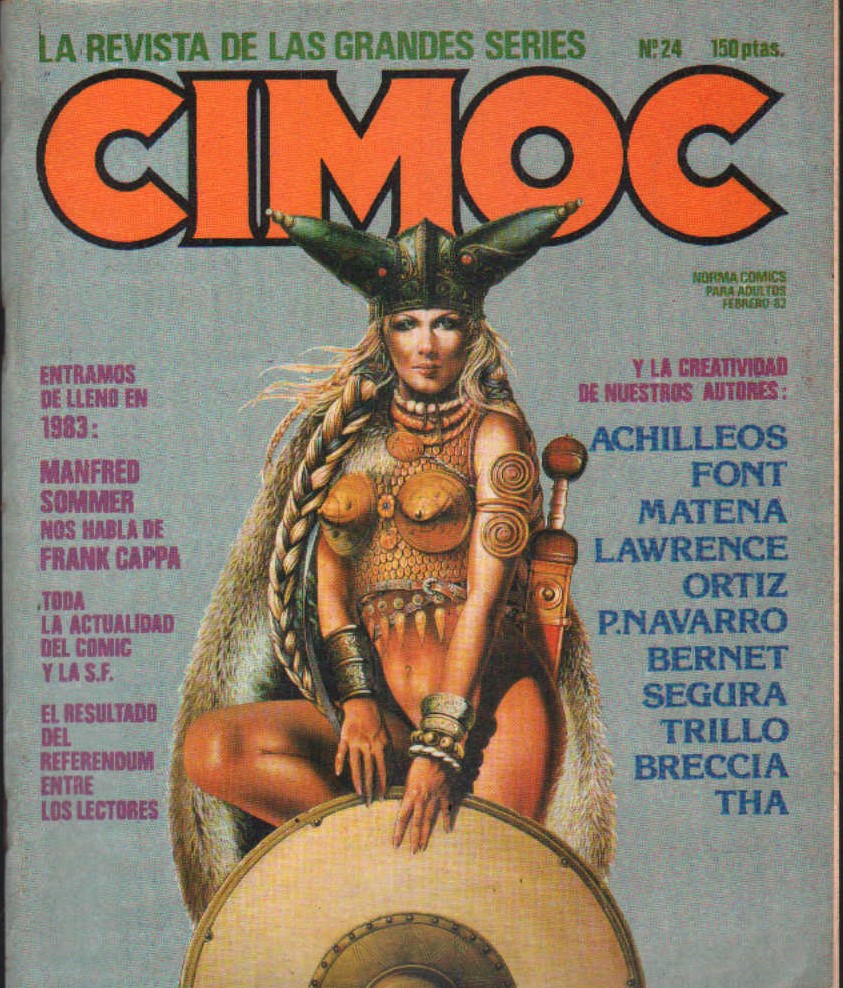 LA REVISTA DE LAS GRANDES AVENTURAS CIMOC Nº. 24