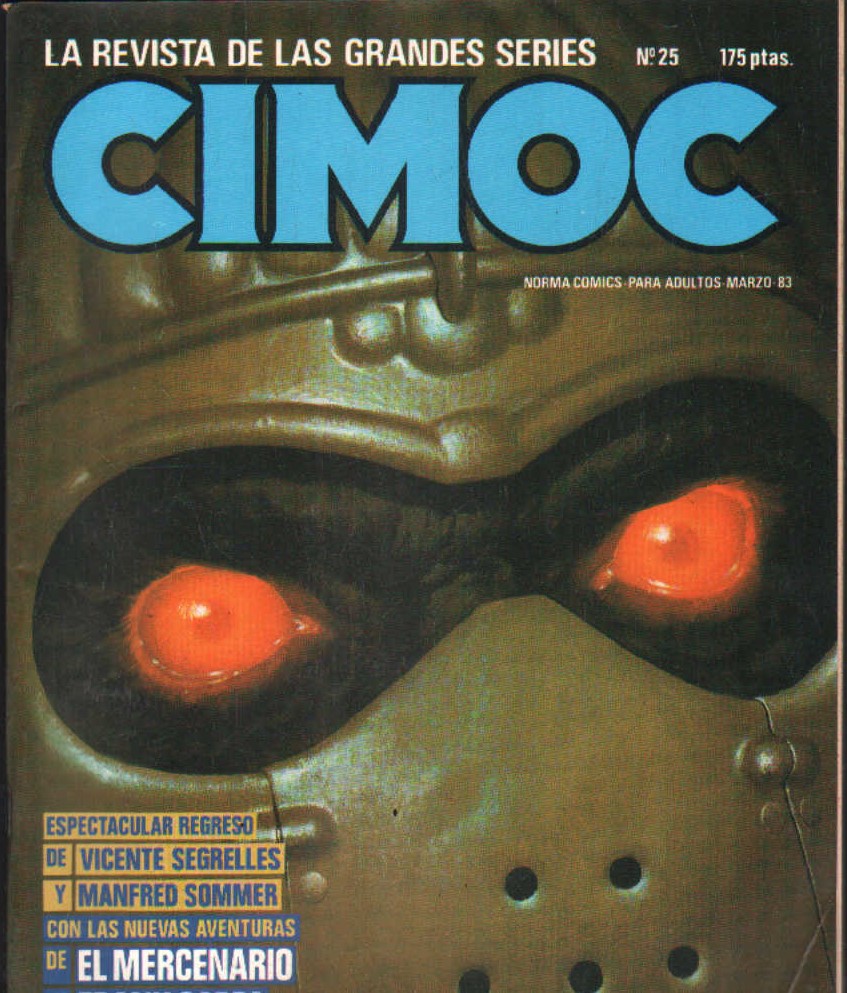 LA REVISTA DE LAS GRANDES AVENTURAS CIMOC Nº. 25