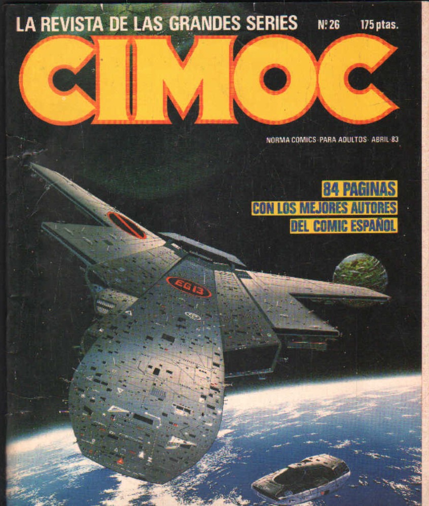 LA REVISTA DE LAS GRANDES AVENTURAS CIMOC Nº. 26