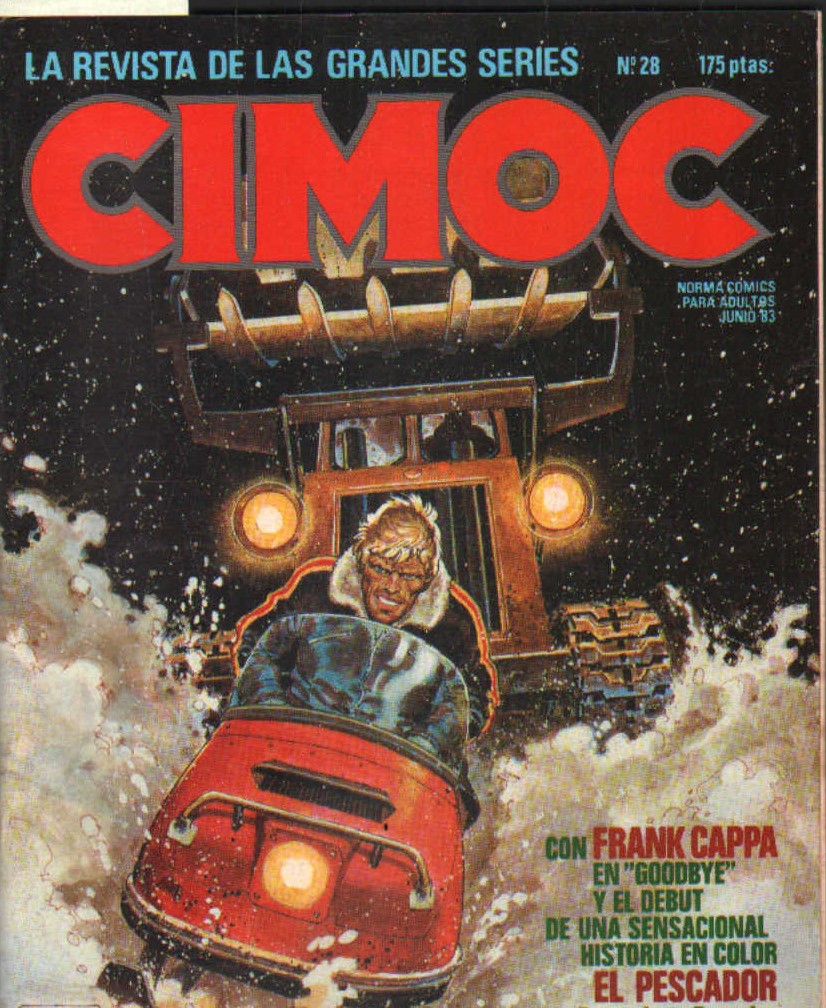 LA REVISTA DE LAS GRANDES AVENTURAS CIMOC Nº. 28