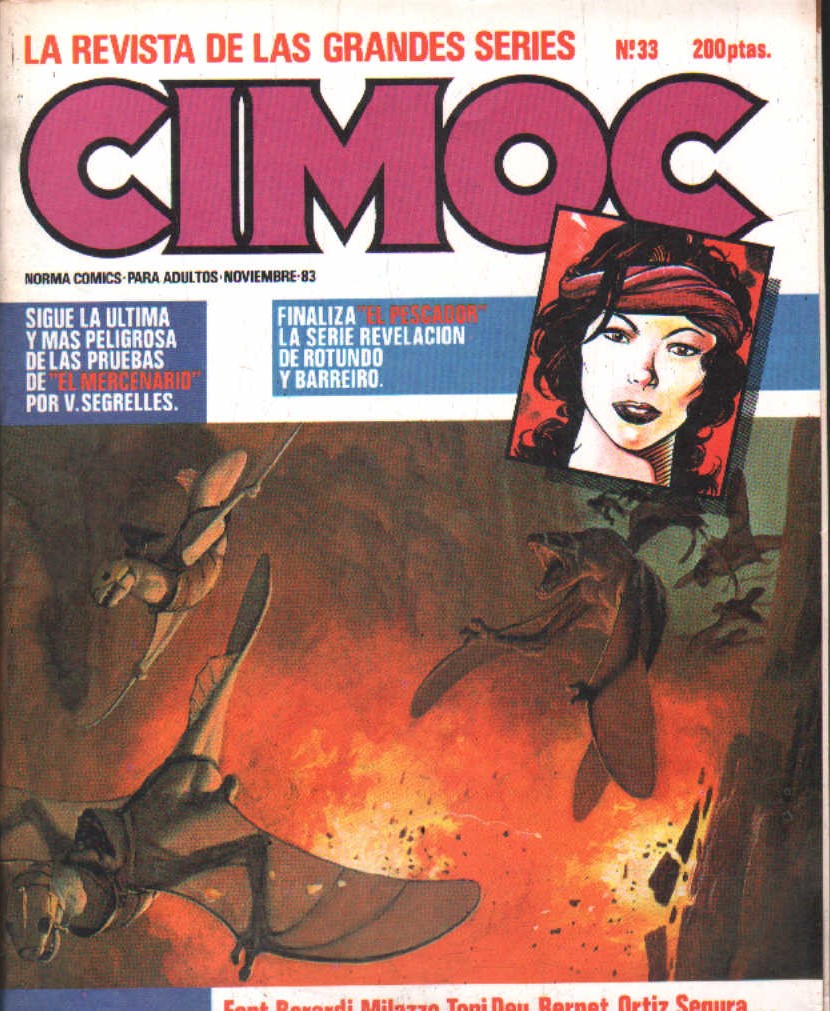 LA REVISTA DE LAS GRANDES AVENTURAS CIMOC Nº. 33