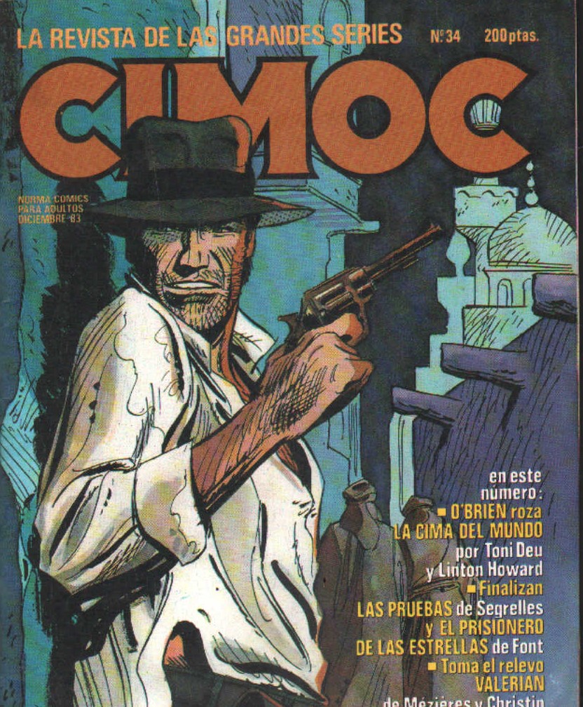 LA REVISTA DE LAS GRANDES AVENTURAS CIMOC Nº. 34