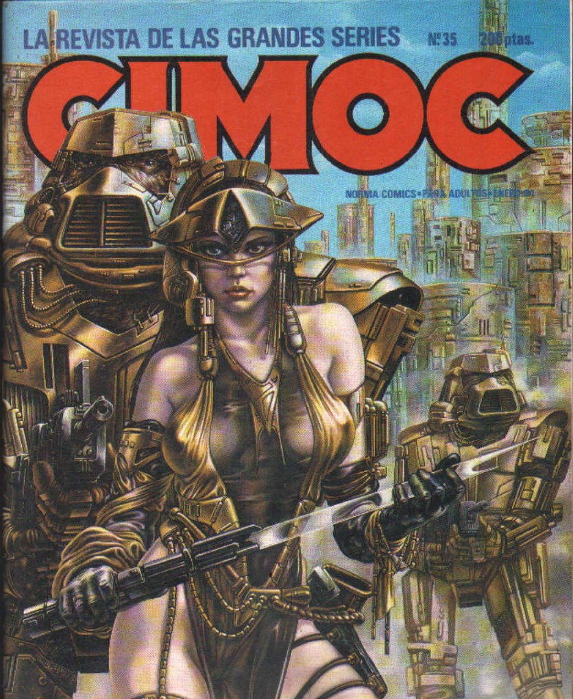 LA REVISTA DE LAS GRANDES AVENTURAS CIMOC Nº. 35