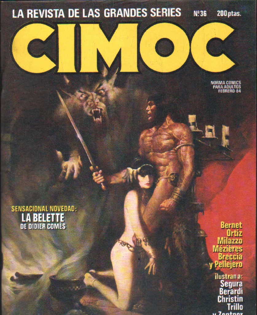 LA REVISTA DE LAS GRANDES AVENTURAS CIMOC Nº. 36