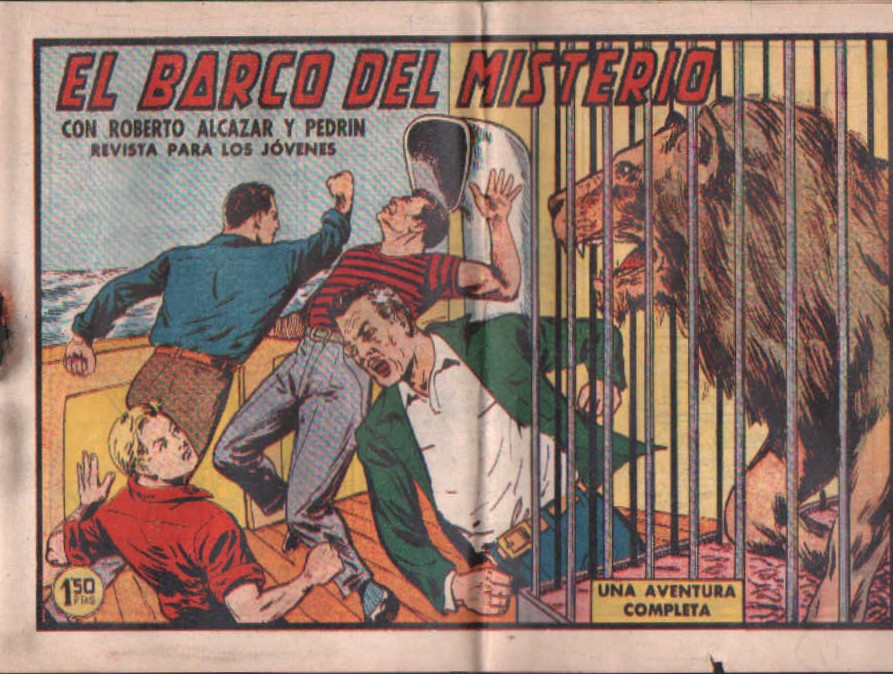 EL BARCO DEL MISTERIO CON ROBERTO ALCAZAR Y PEDRIN. Nº 479