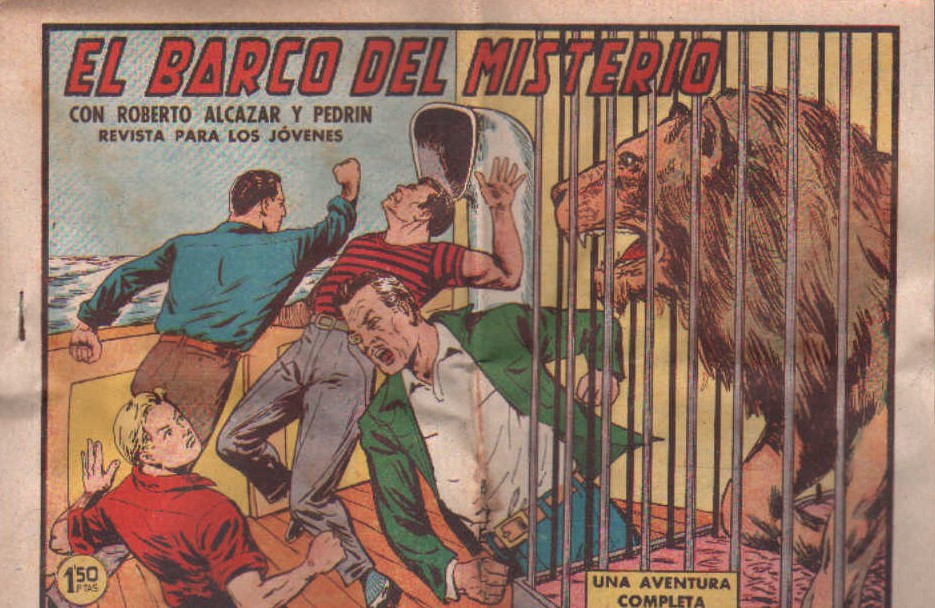 EL BARCO DEL MISTERIO CON ROBERTO ALCAZAR Y PEDRIN. Nº 479