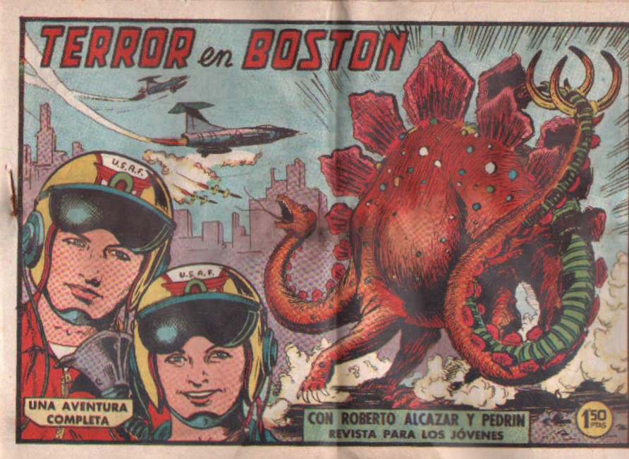 TERROR EN BOSTON CON ROBERTO ALCAZAR Y PEDRIN. Nº 473