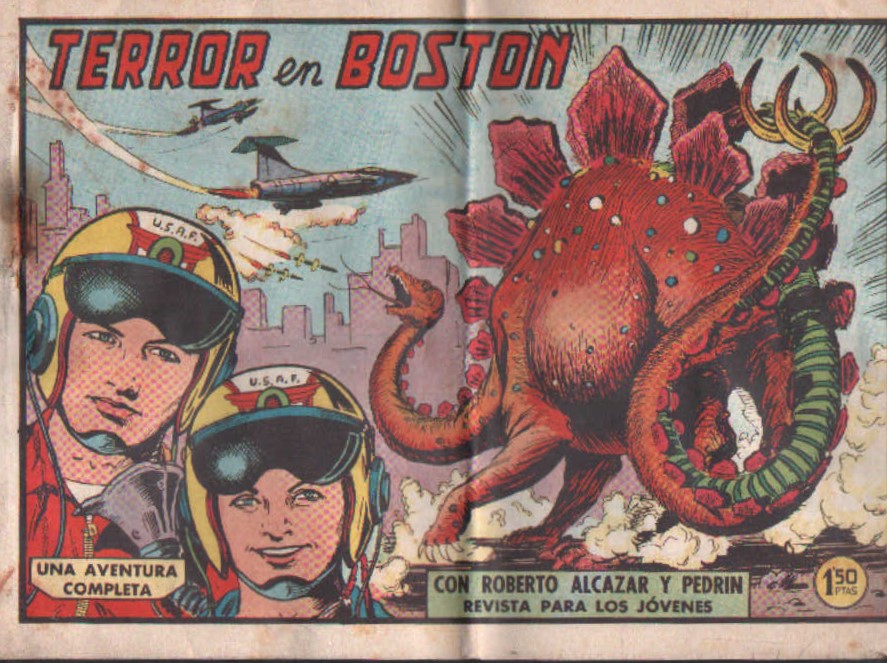 TERROR EN BOSTON CON ROBERTO ALCAZAR Y PEDRIN. Nº 473