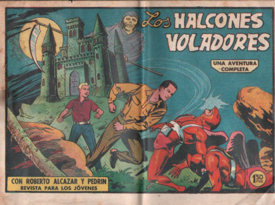 LOS HALCONES VOLADORES CON ROBERTO ALCAZAR Y PEDRIN. Nº 474