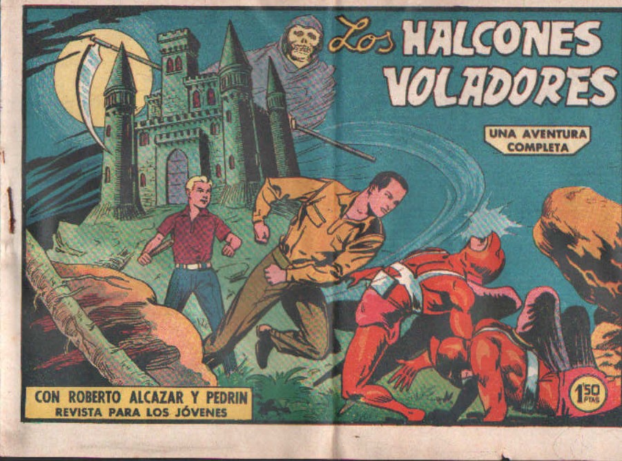 LOS HALCONES VOLADORES CON ROBERTO ALCAZAR Y PEDRIN. Nº 474
