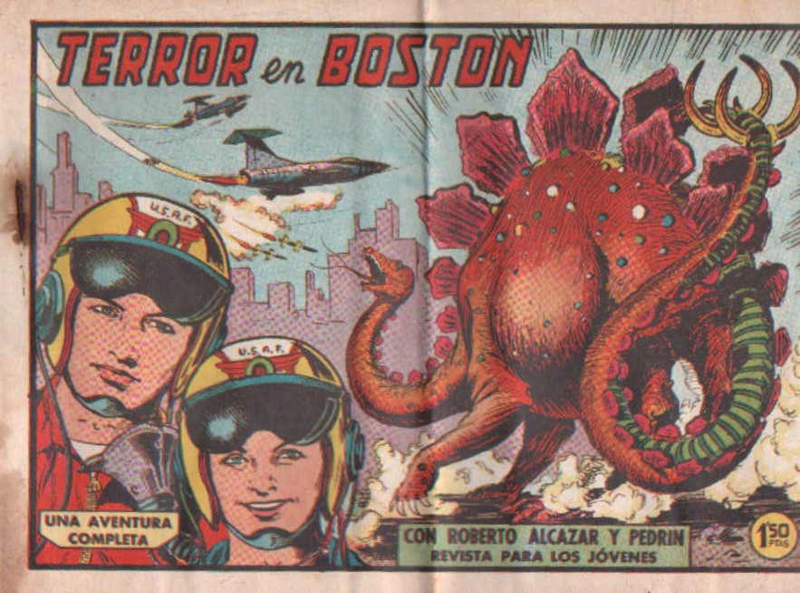 TERROR EN BOSTON CON ROBERTO ALCAZAR Y PEDRIN. Nº 473