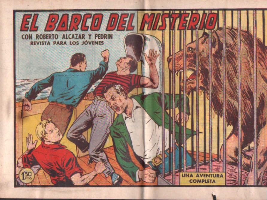 EL BARCO DEL MISTERIO CON ROBERTO ALCAZAR Y PEDRIN. Nº 479