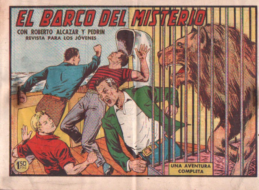 EL BARCO DEL MISTERIO CON ROBERTO ALCAZAR Y PEDRIN. Nº 479