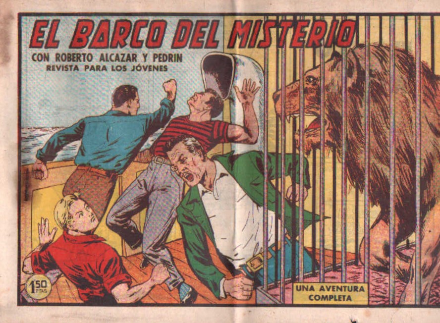 EL BARCO DEL MISTERIO CON ROBERTO ALCAZAR Y PEDRIN. Nº 479