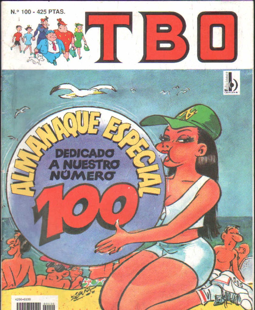 TBO. REVISTA MENSUAL Nº. 100. ALMANAQUE ESPECIAL DEDICADO A NUESTRO NUMERO 100