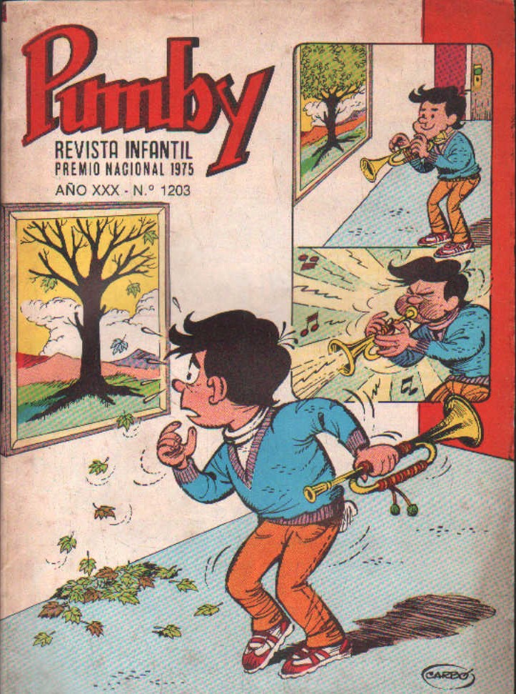 PUMBY, REVISTA INFANTIL. PREMIO NACIONAL 1975 AÑO XXX Nº. 1203