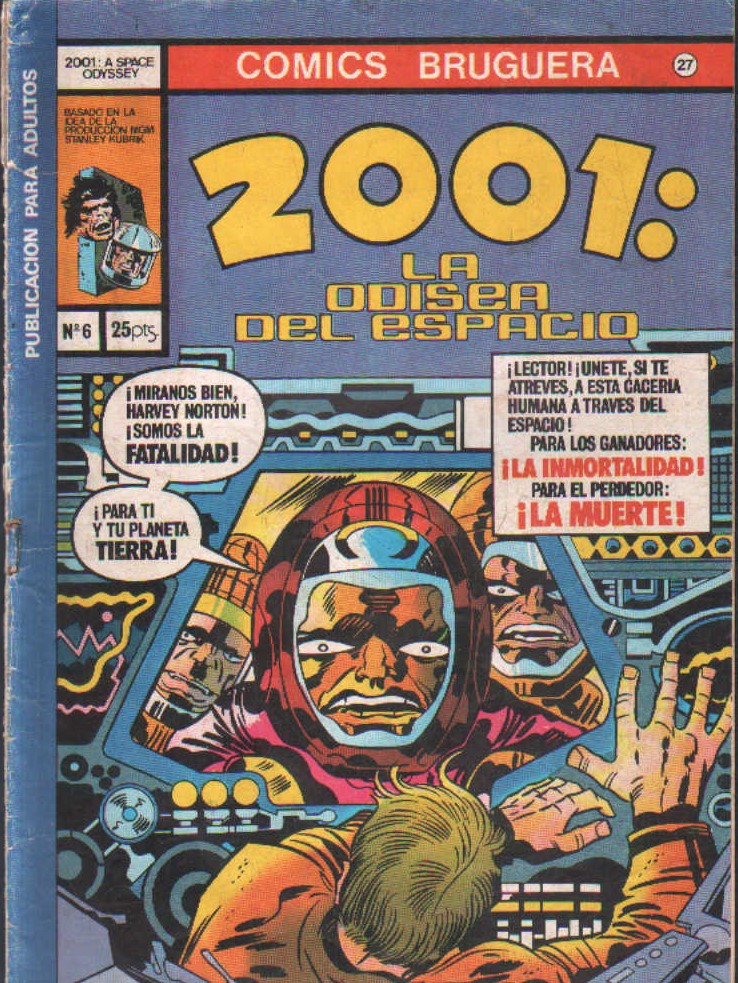 COMICS BRUGUERA 2001: LA ODISEA DEL ESPACIO Nº 6