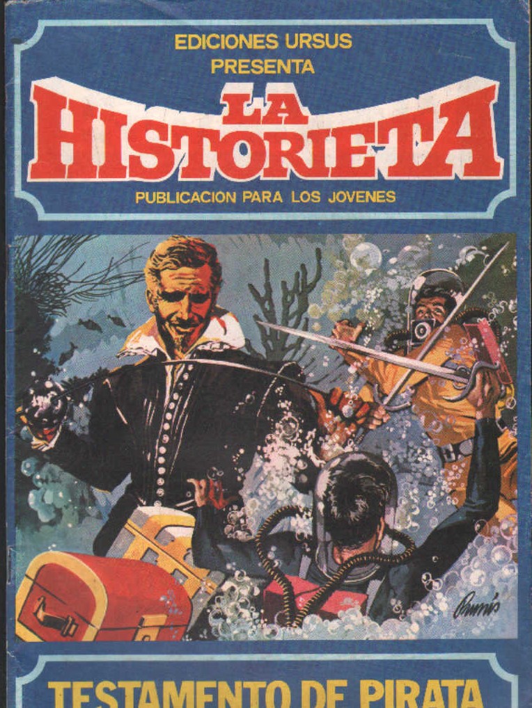 EDICIONES URUS PRESENTA: LA HISTORIETA, TESTAMENTO DE PIRATA