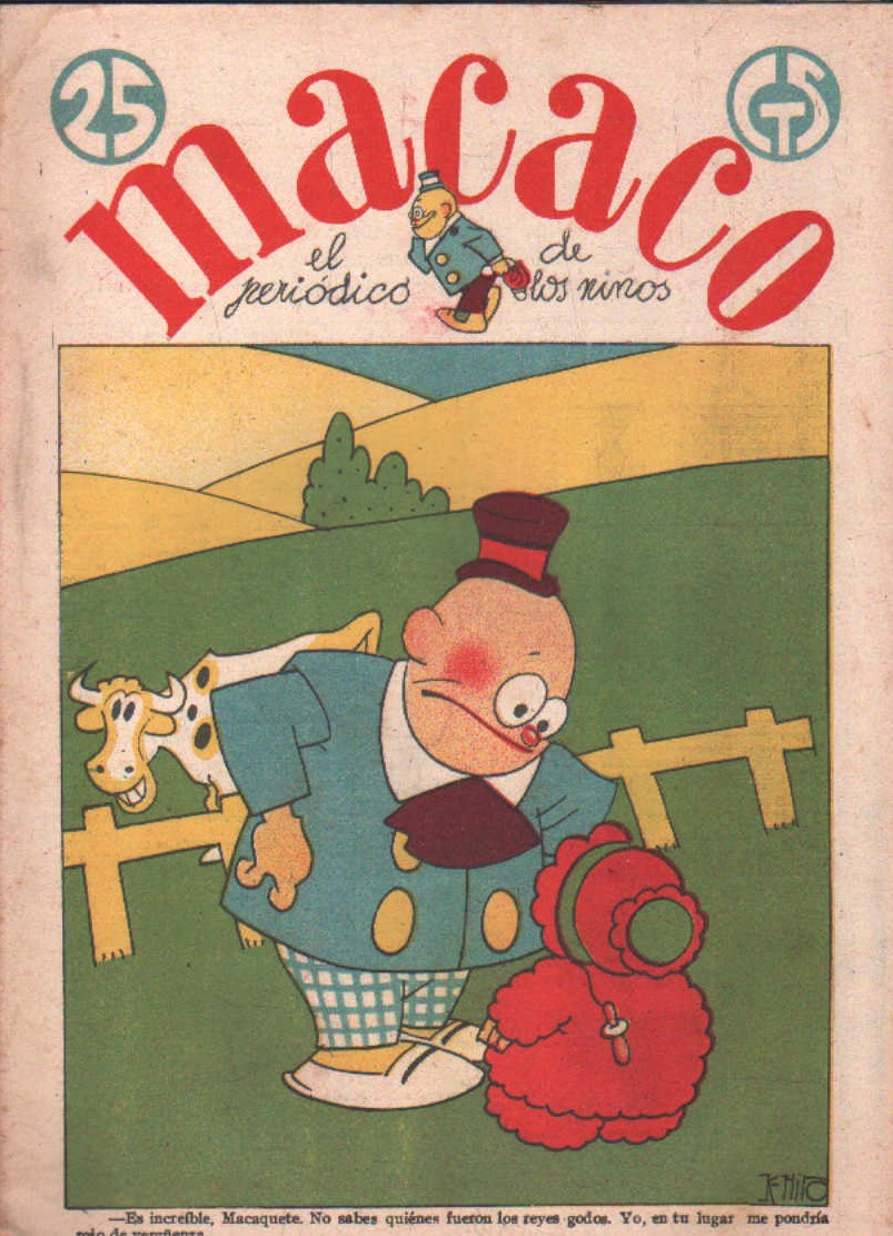 MACACO, EL PERIODICO DE LOS NIÑOS AÑO I, Nº. 45
