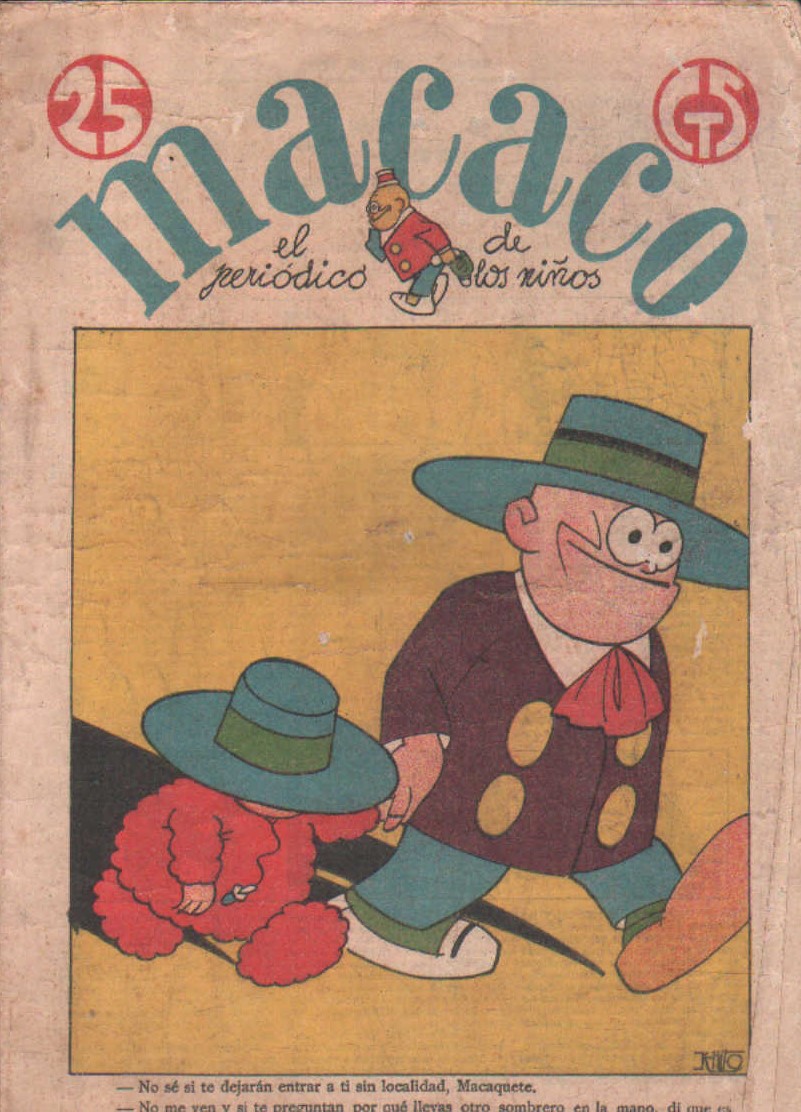 MACACO, EL PERIODICO DE LOS NIÑOS AÑO II, Nº. 66