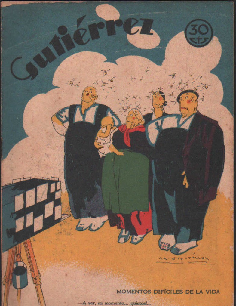 GUTIÉRREZ, SEMANARIO ESPAÑOL DE HUMORISMO. AÑO I, NUM. 25