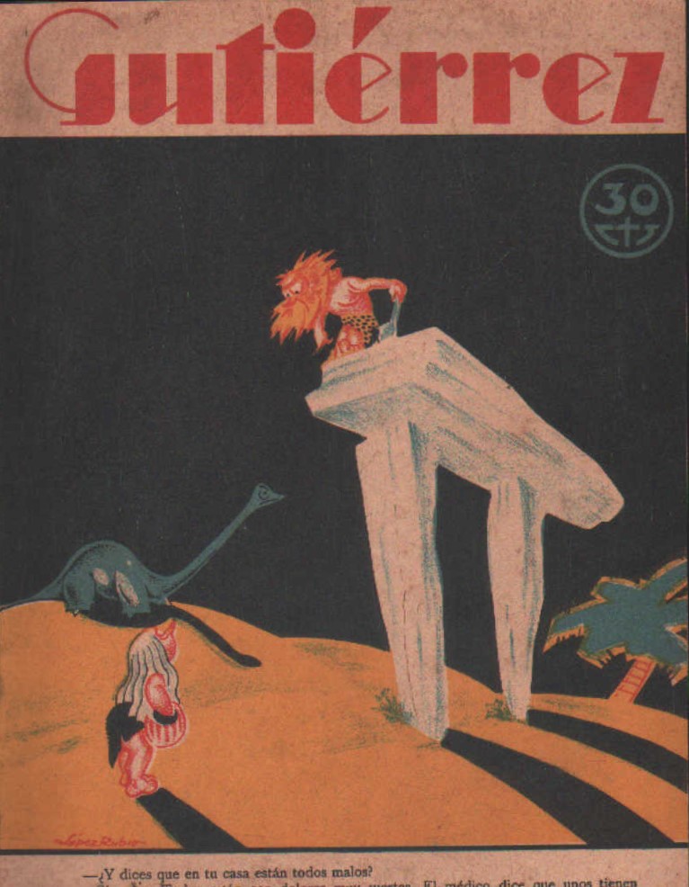 GUTIÉRREZ, SEMANARIO ESPAÑOL DE HUMORISMO. AÑO I, NUM. 31